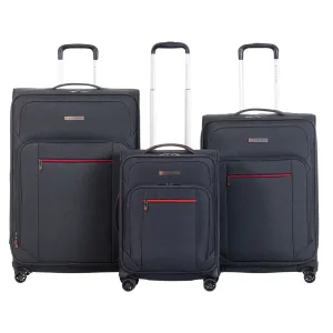 Air Canada Indigo Lite 3 piece Expandable Spinner Luggage Set