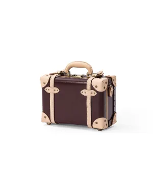 Aristocratic Leather Mini Case - Burgundy