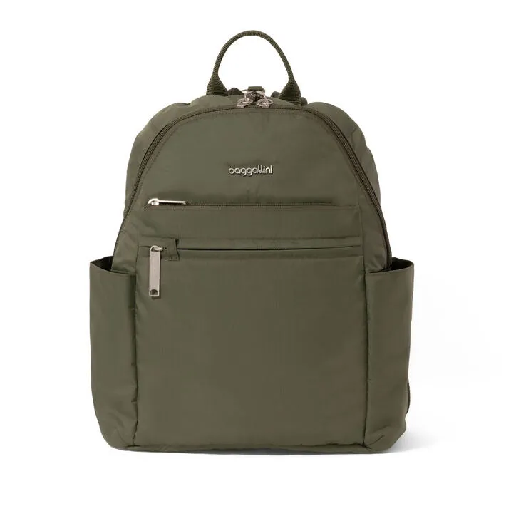 Baggallini Securtex® Anti-Theft Vacation RFID Backpack