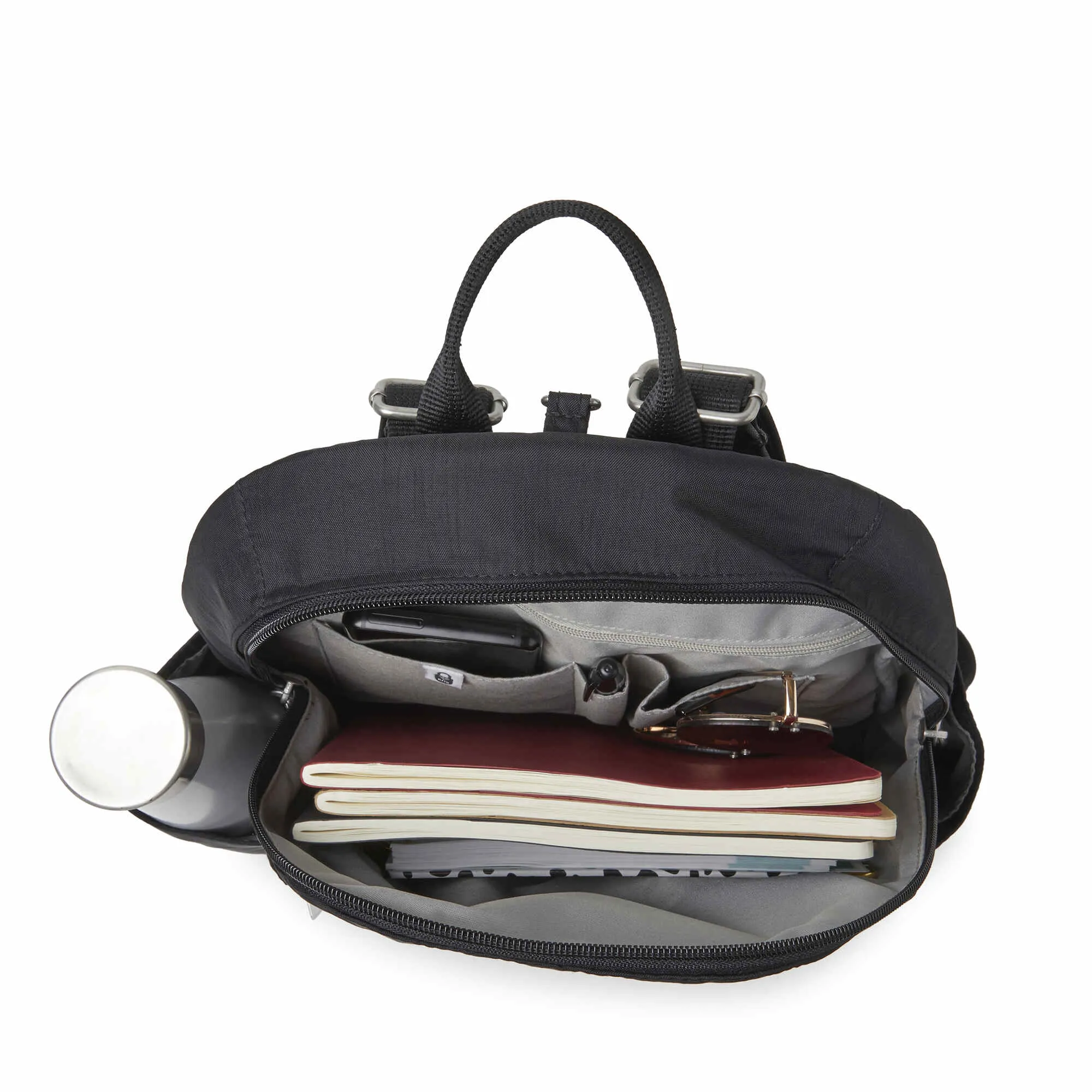 Baggallini Securtex® Anti-Theft Vacation RFID Backpack