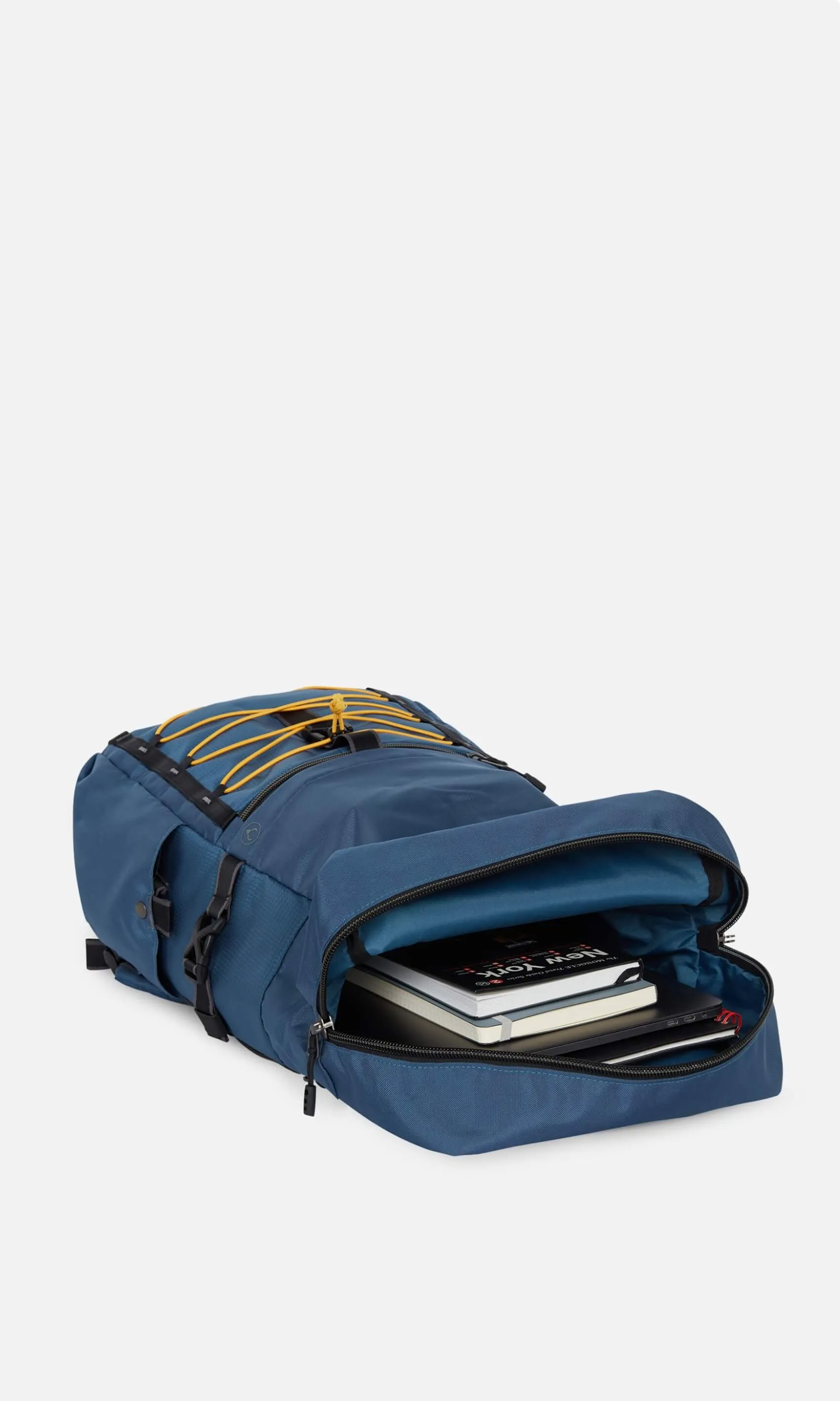 Bamburgh Roll Top Backpack in Navy