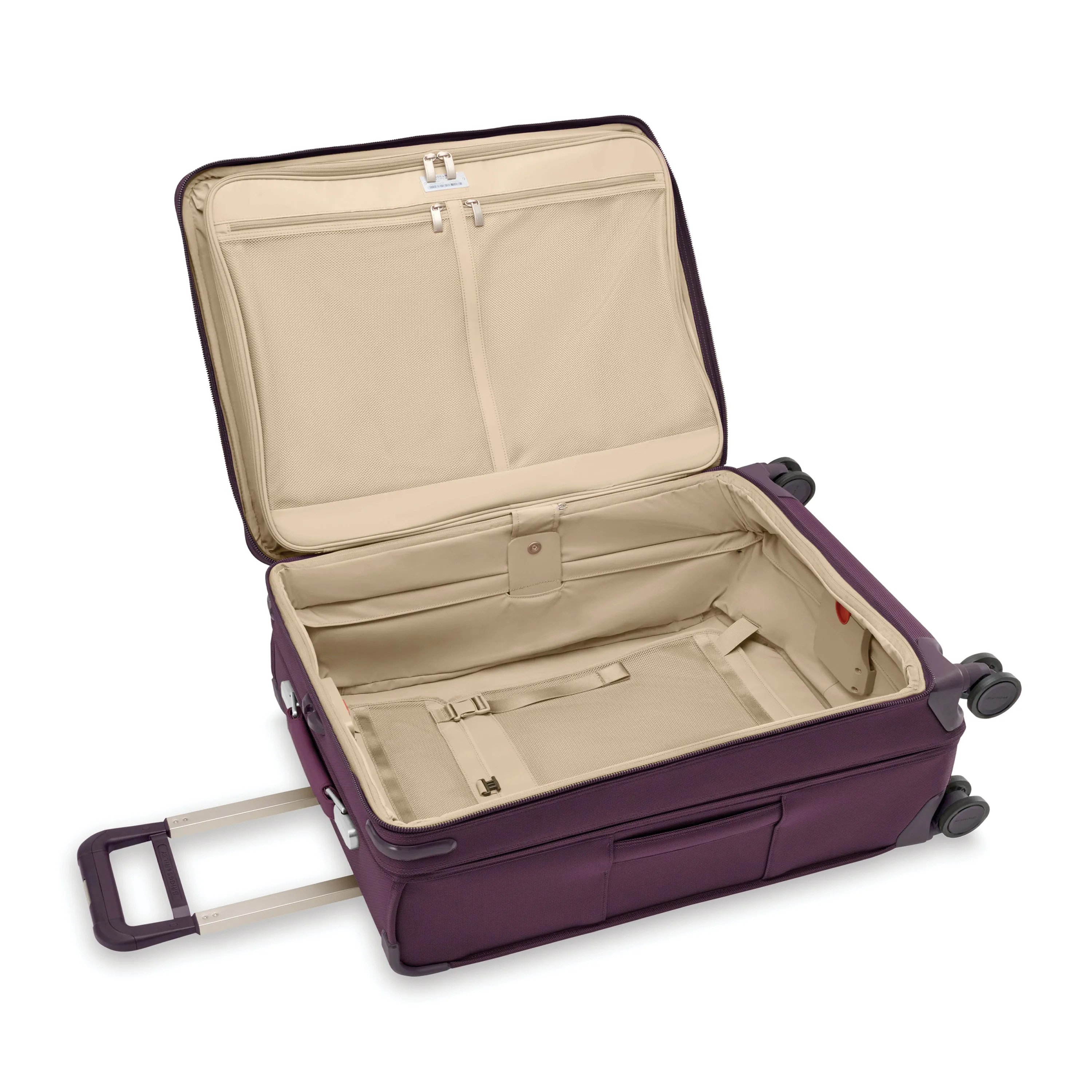 Briggs & Riley Baseline 26” Medium Softside Expandable Spinner with Suiter (Free Monogram)- BLU126CXSP