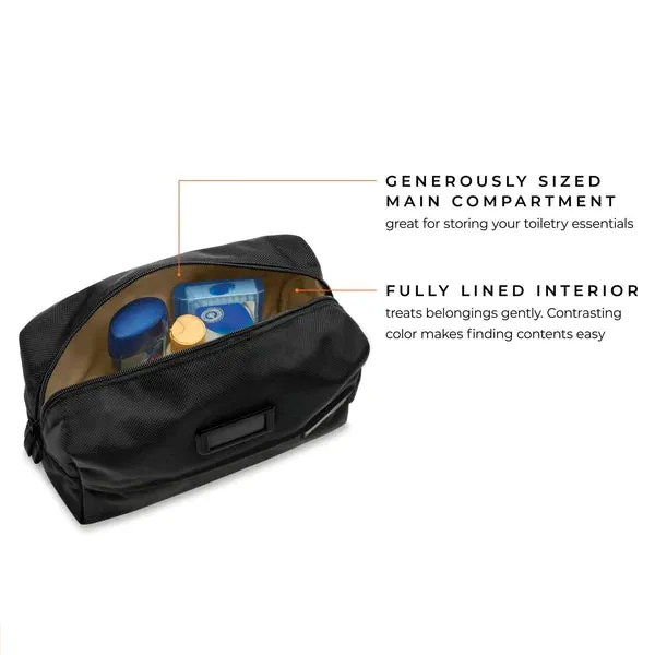 Briggs & Riley Baseline Everyday Essential Toiletry Kit (Free Monogram)- BL110