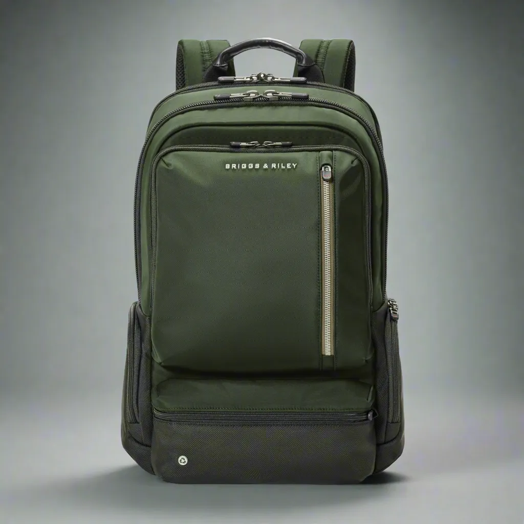 Briggs and Riley HTA Large Cargo Travel/Laptop RFID Backpack (Free Monogram)- AK136