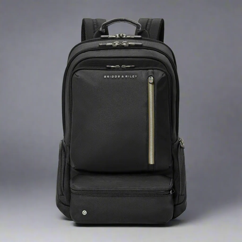 Briggs and Riley HTA Large Cargo Travel/Laptop RFID Backpack (Free Monogram)- AK136