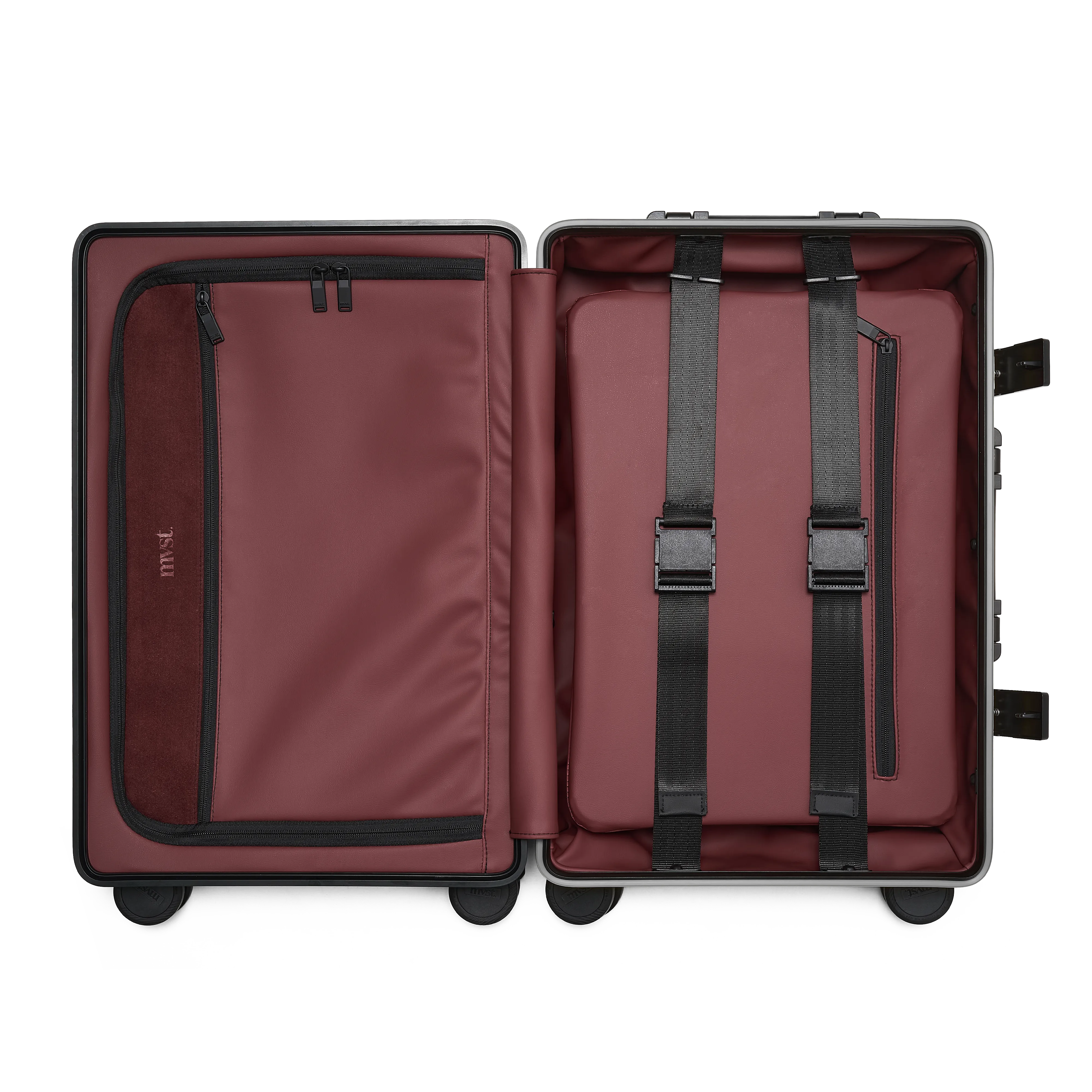 Carbon X 2.0 Carbon Fiber Suitcase Black