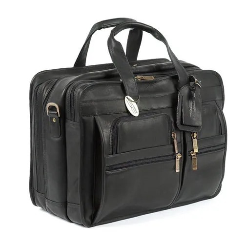 Claire Chase Jumbo Executive Laptop Briefcase