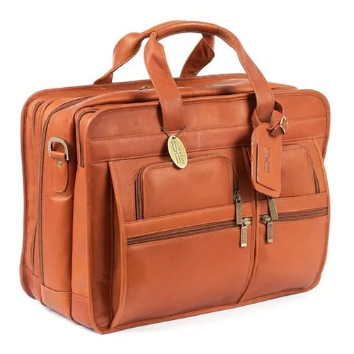 Claire Chase Jumbo Executive Laptop Briefcase