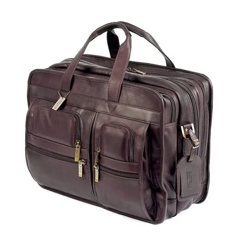 Claire Chase Jumbo Executive Laptop Briefcase