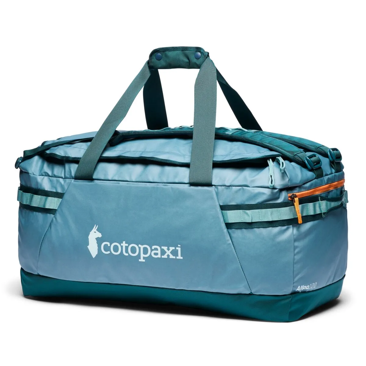 Cotopaxi Allpa Getaway 100L Duffel - Blue Spruce/Abyss