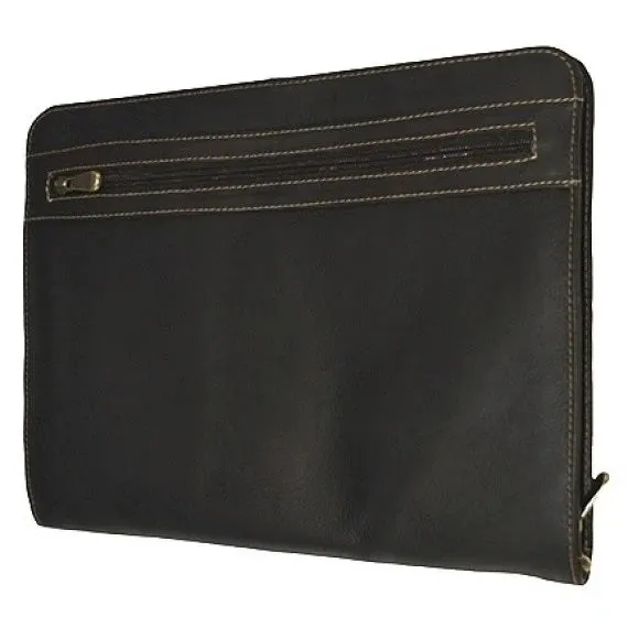 DAYTREKR LEATHER ZIP PORTFOLIO