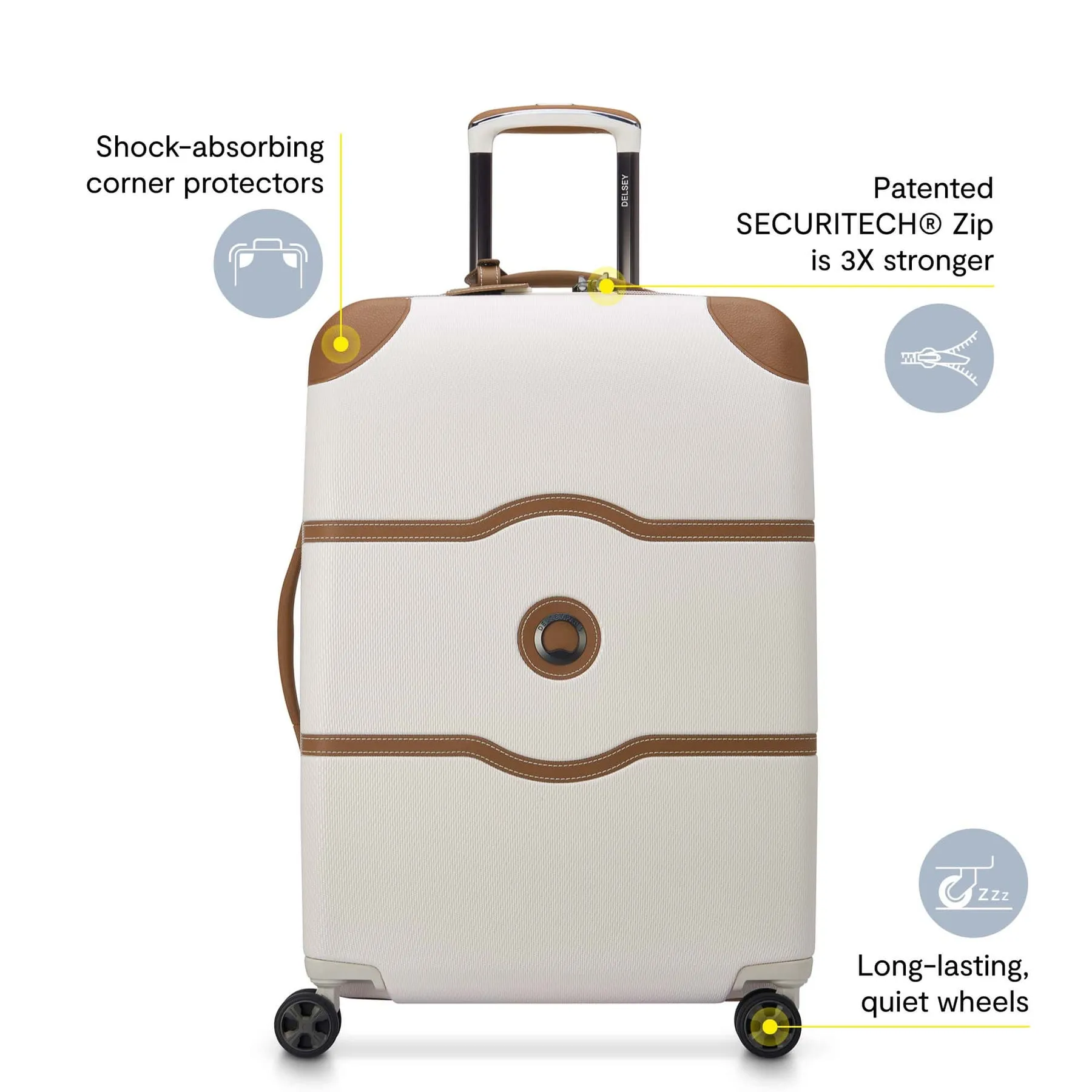 Delsey Chatelet Air 2.0 Large Checked Spinner