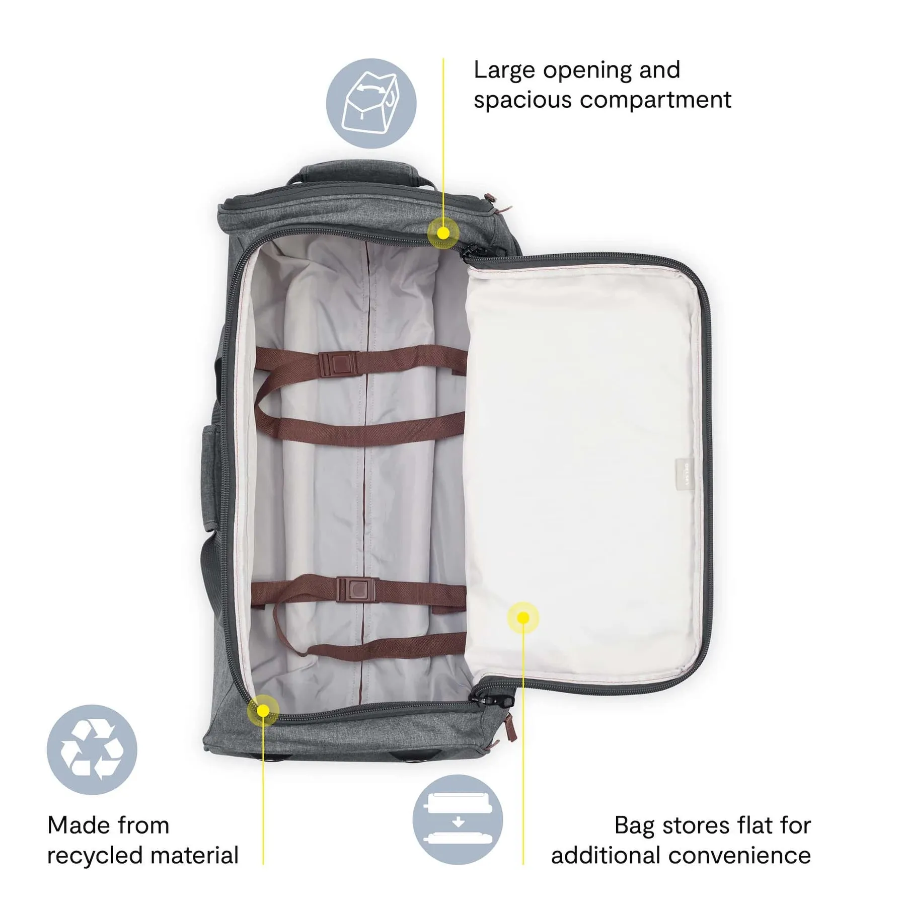 Delsey Maubert 2.0 Medium Wheeled Duffel