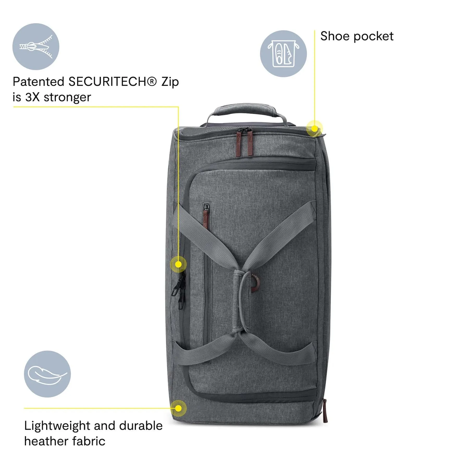 Delsey Maubert 2.0 Medium Wheeled Duffel