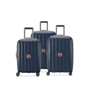Delsey St Tropez 3 Piece Spinner Luggage Set