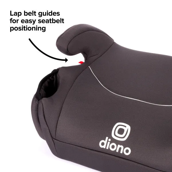 Diono Solana® Backless Booster Car Seat (Black)