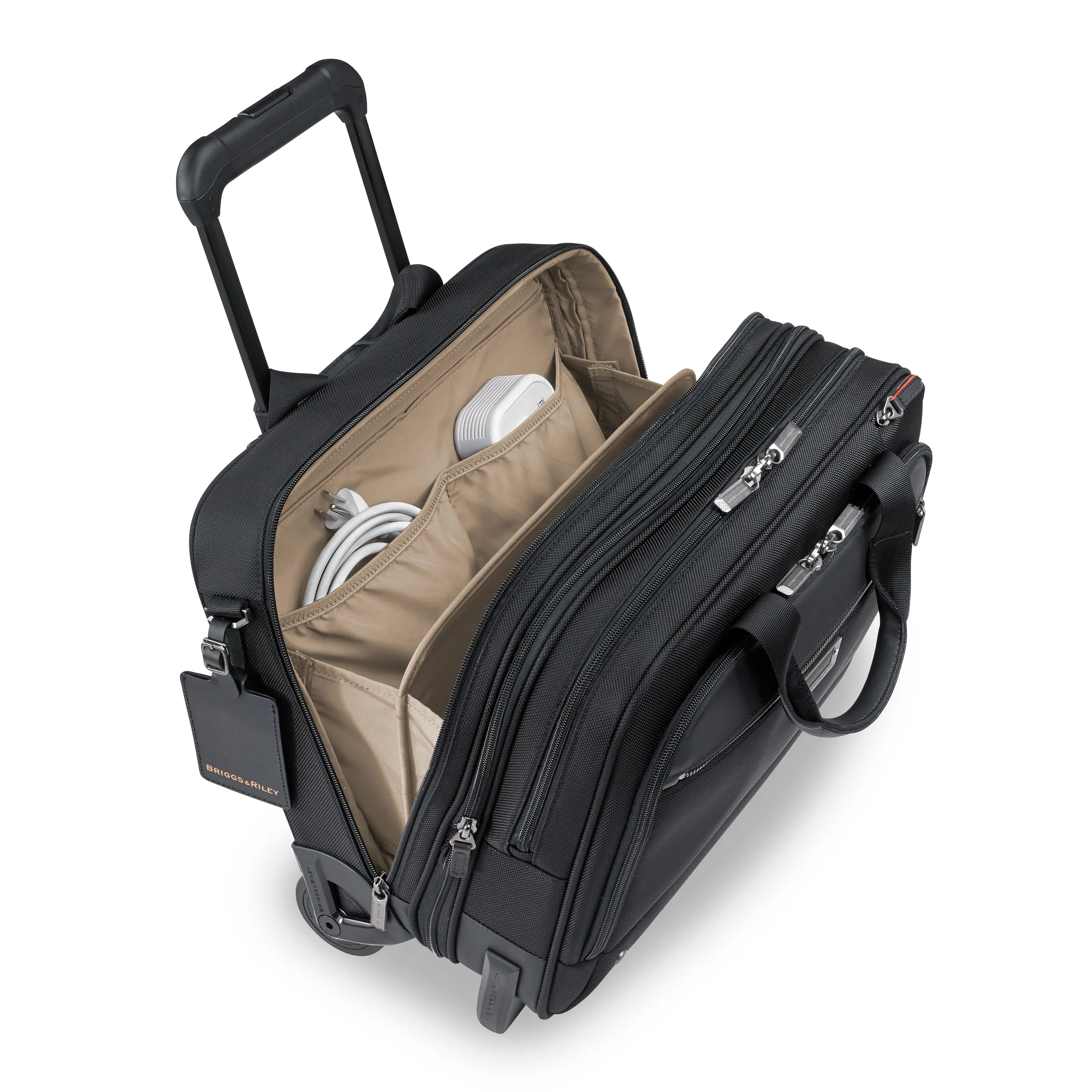 DISCONTINUED- Briggs & Riley @WORK 15” 2-Wheel Expandable Briefcase (Free Monogram)- KR420X