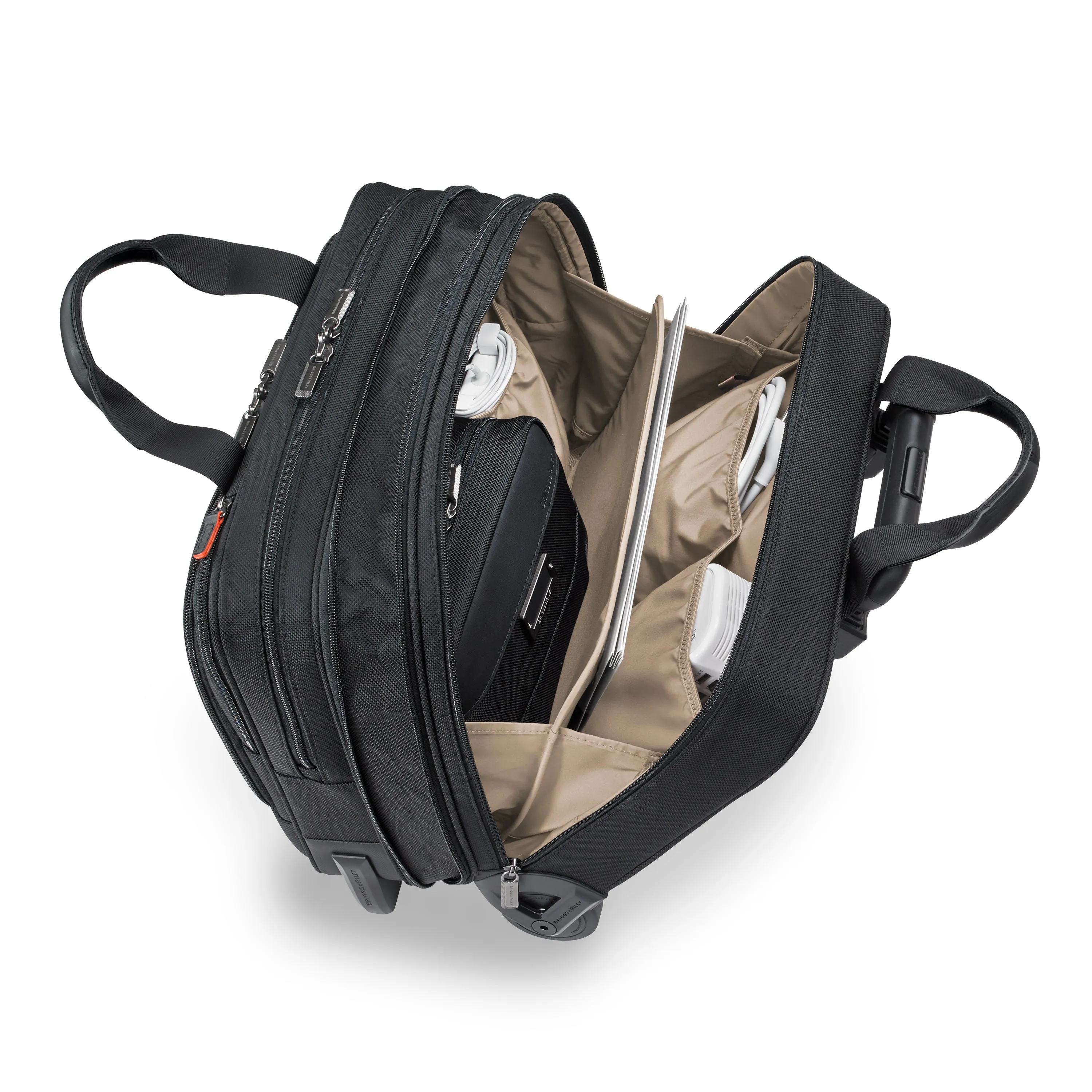 DISCONTINUED- Briggs & Riley @WORK 15” 2-Wheel Expandable Briefcase (Free Monogram)- KR420X