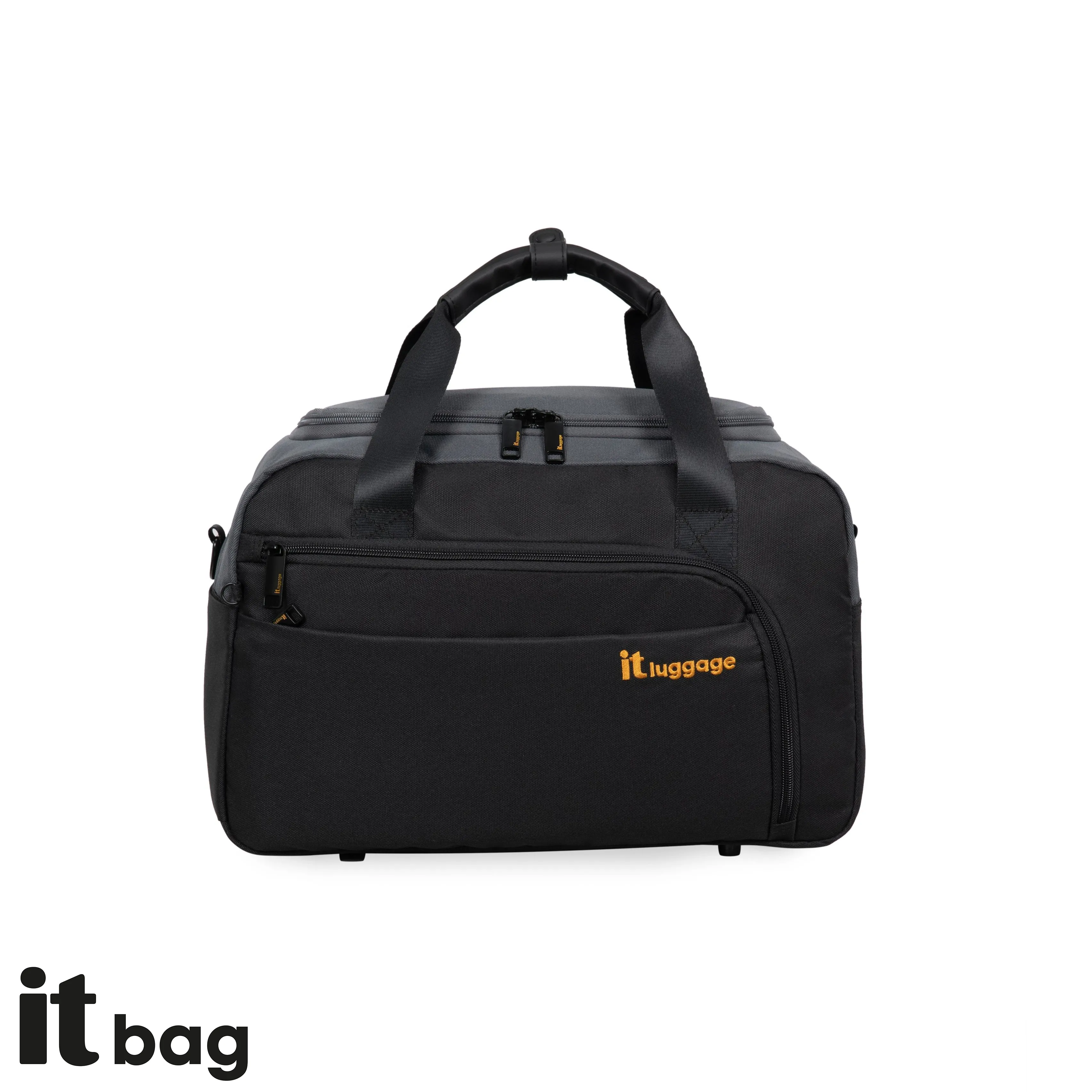 Duo-Tone Travel Duffel (Black)