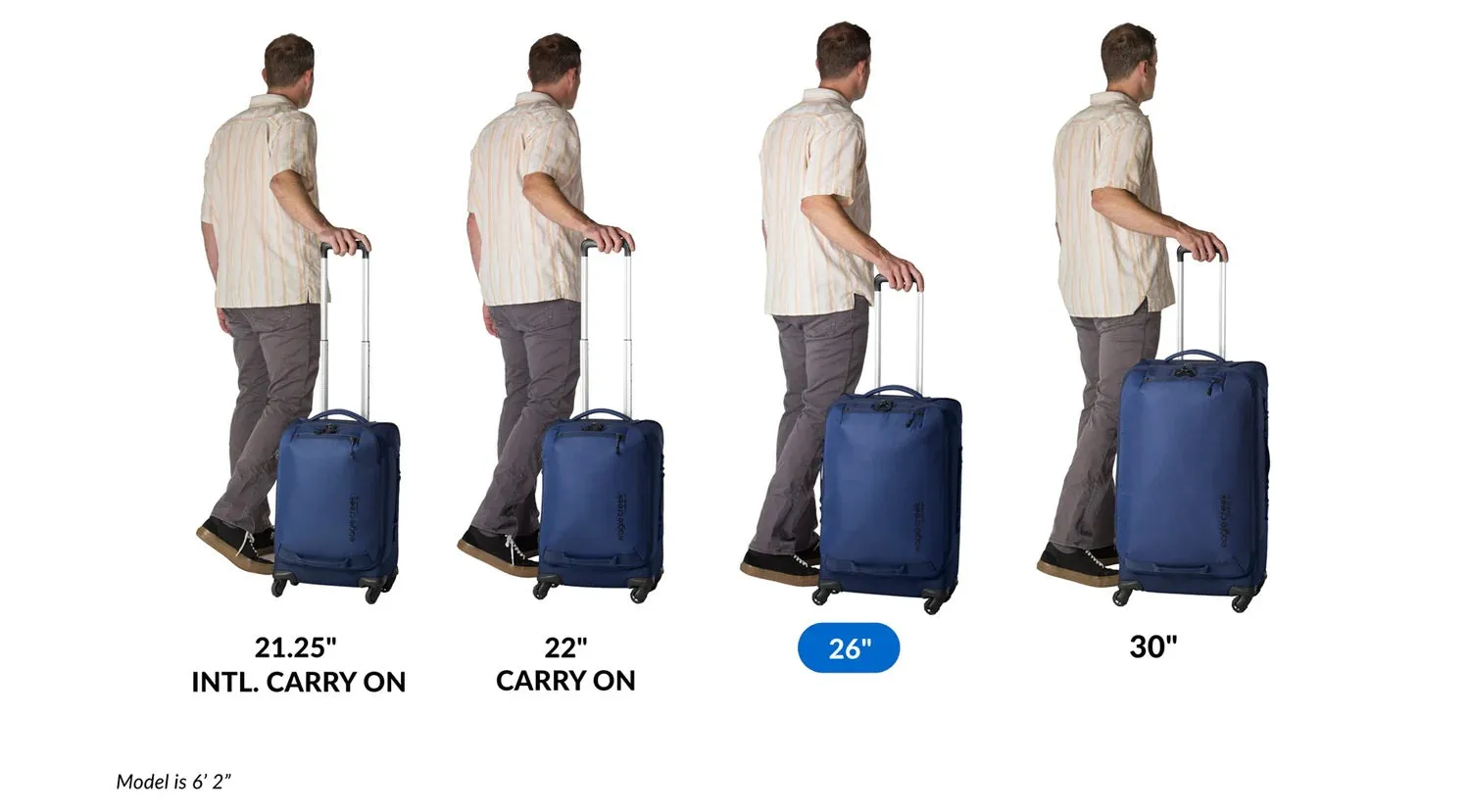 Eagle Creek Expanse 4 Wheel Carry On Luggage