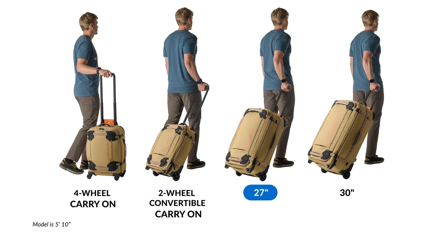 Eagle Creek Gear Warrior XE 2 Wheeled 30" Checked Roller Bag