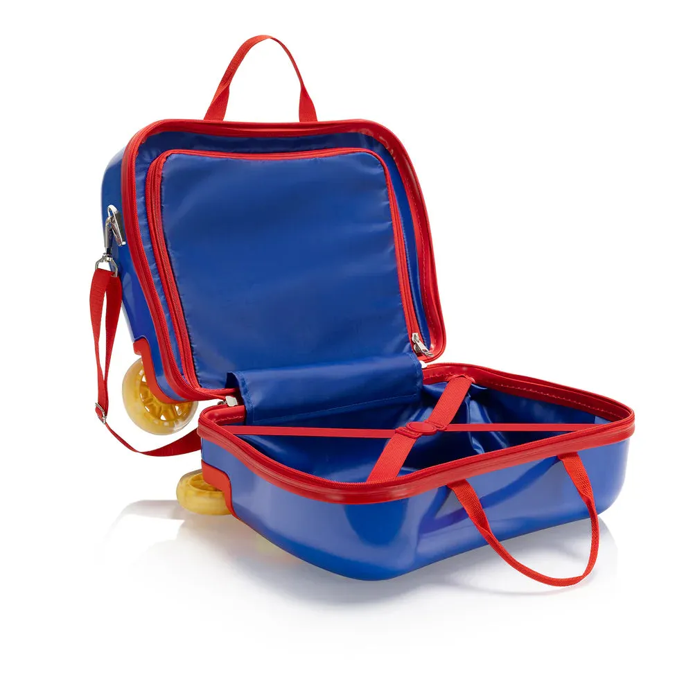 Fire Truck Kids Ride-on Carry-on Luggage