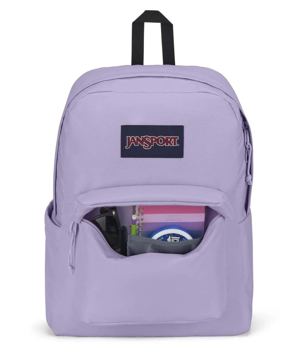 JanSport SuperBreak Plus Backpack - Pastel Lilac
