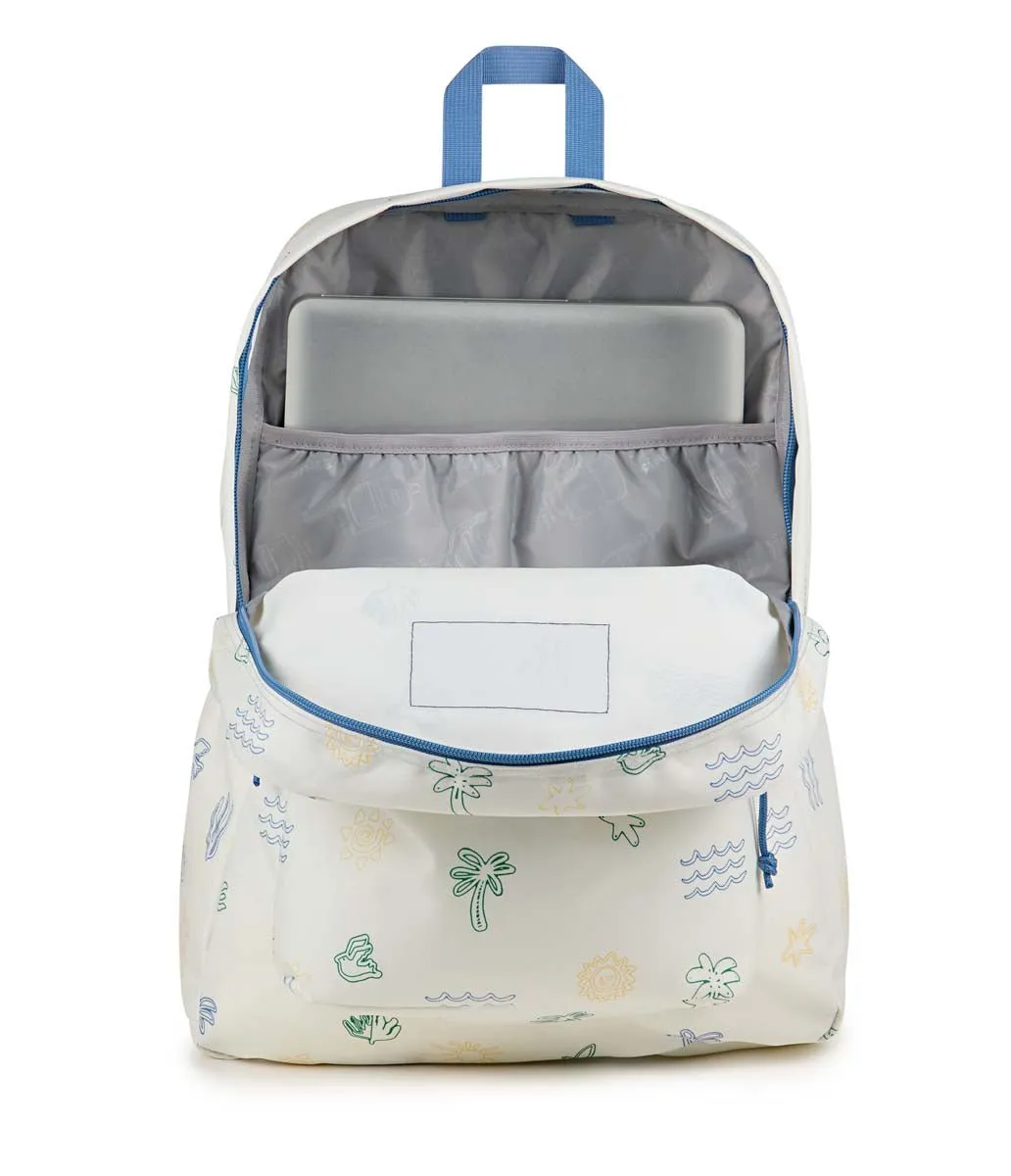 JanSport SuperBreak Plus Backpack - Sunny Sketches