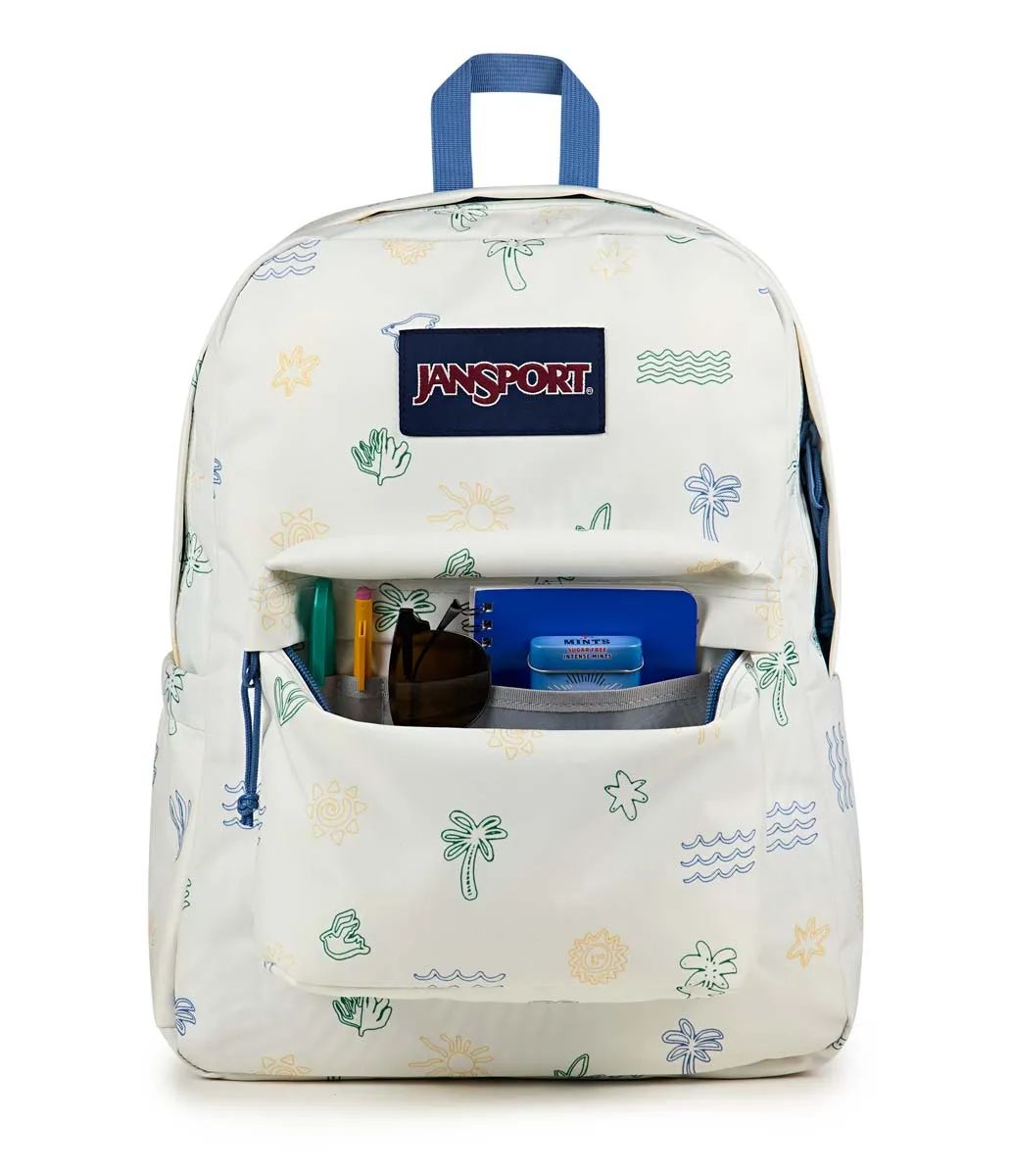 JanSport SuperBreak Plus Backpack - Sunny Sketches