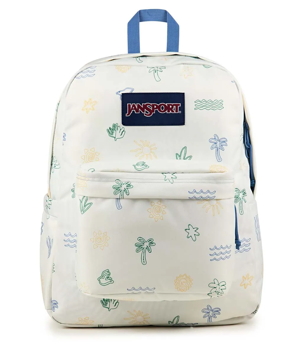 JanSport SuperBreak Plus Backpack - Sunny Sketches