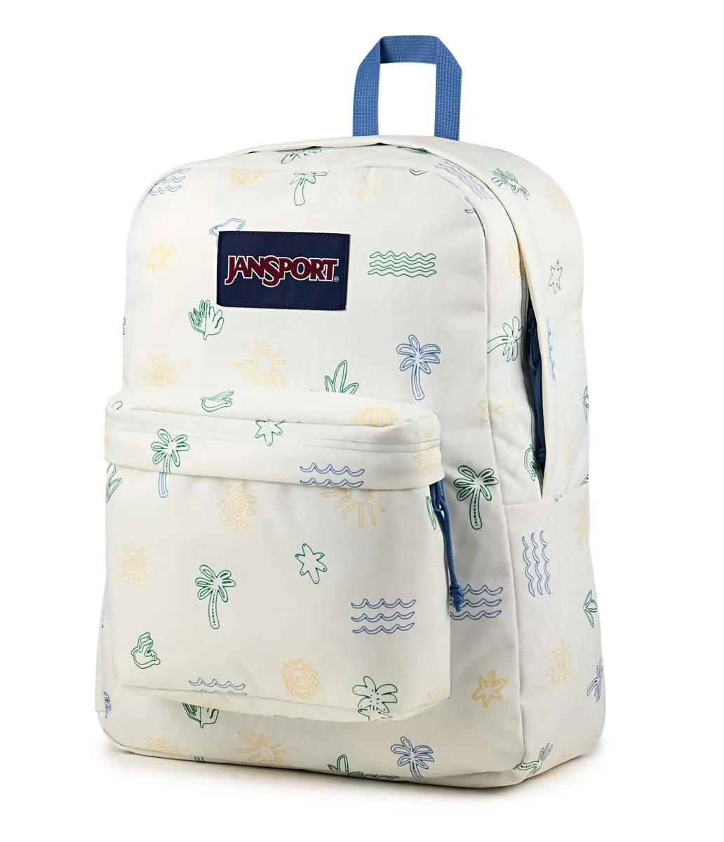 JanSport SuperBreak Plus Backpack - Sunny Sketches