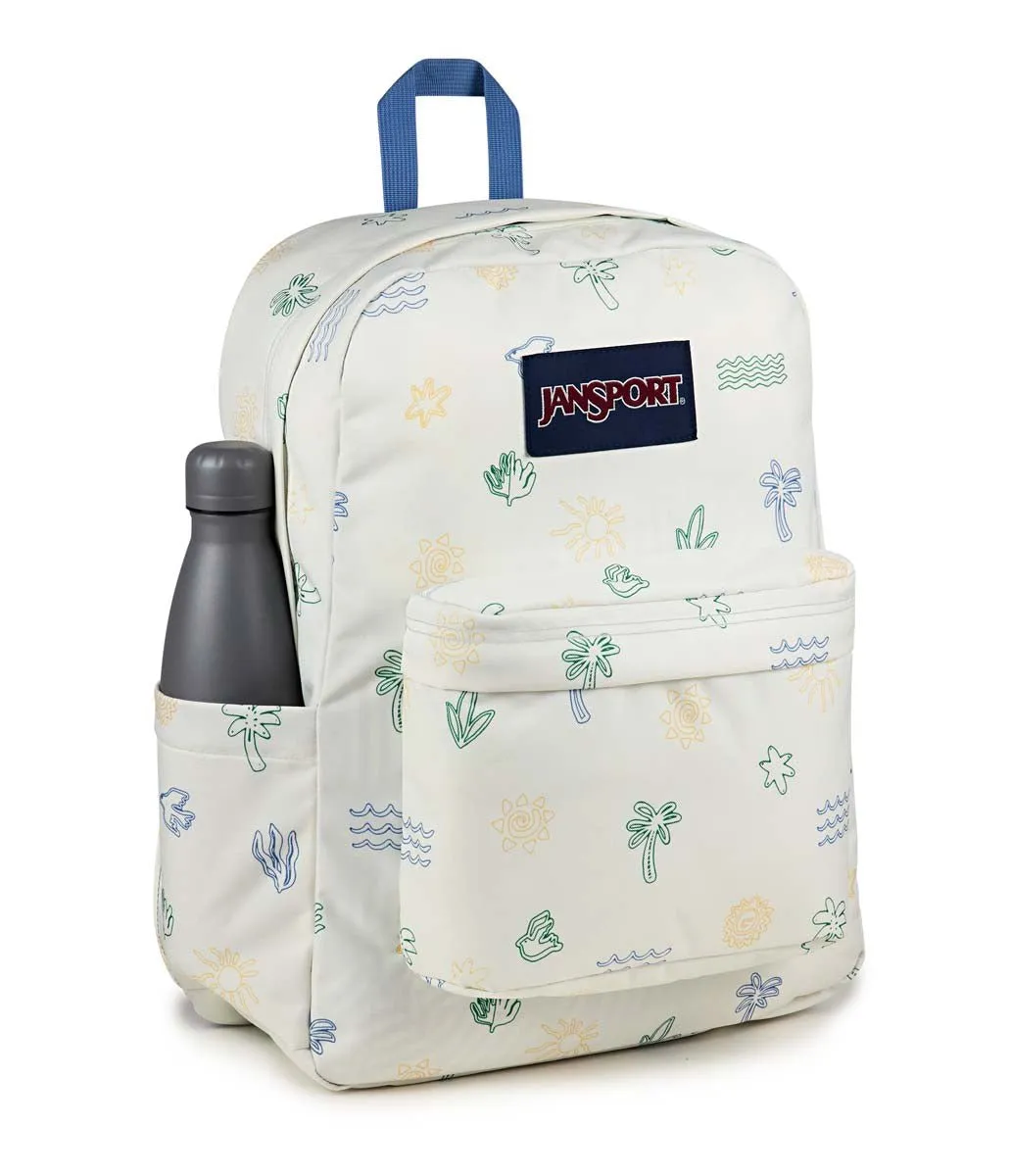 JanSport SuperBreak Plus Backpack - Sunny Sketches