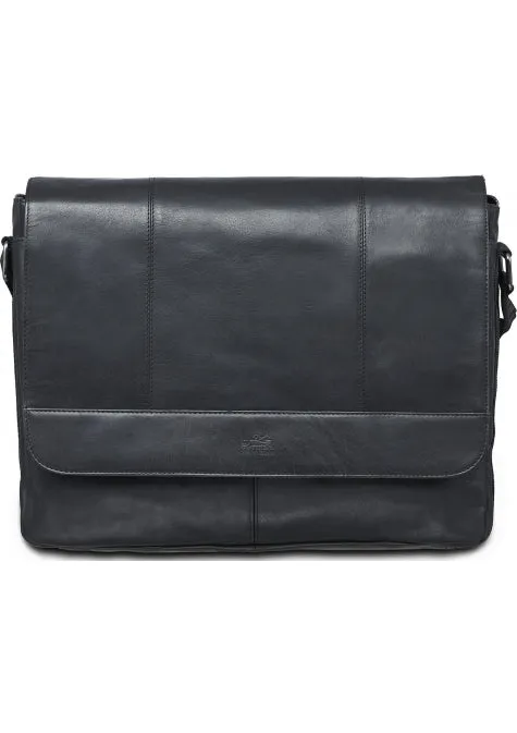 Mancini Buffalo Leather Messenger bag for 15'' Laptop / Tablet