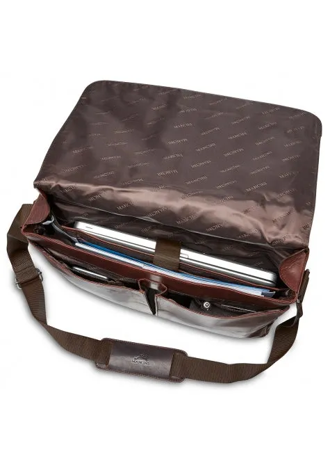 Mancini Buffalo Leather Messenger bag for 15'' Laptop / Tablet