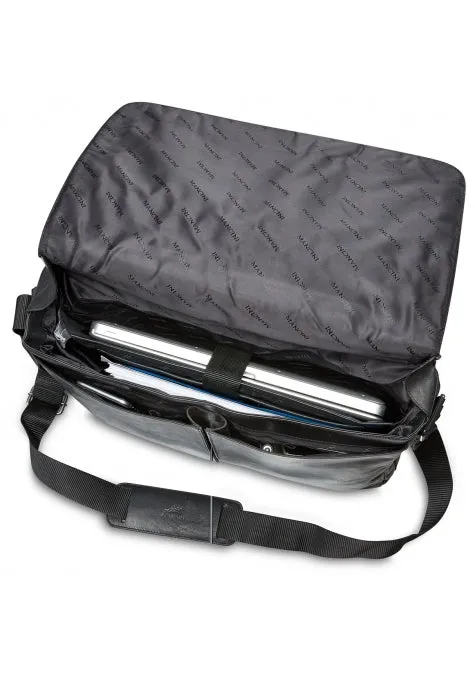 Mancini Buffalo Leather Messenger bag for 15'' Laptop / Tablet