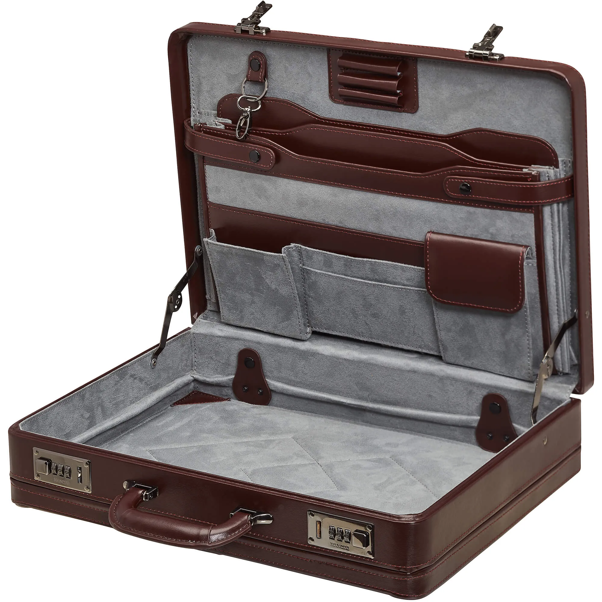 Mancini Business Collection Expandable Attaché Case