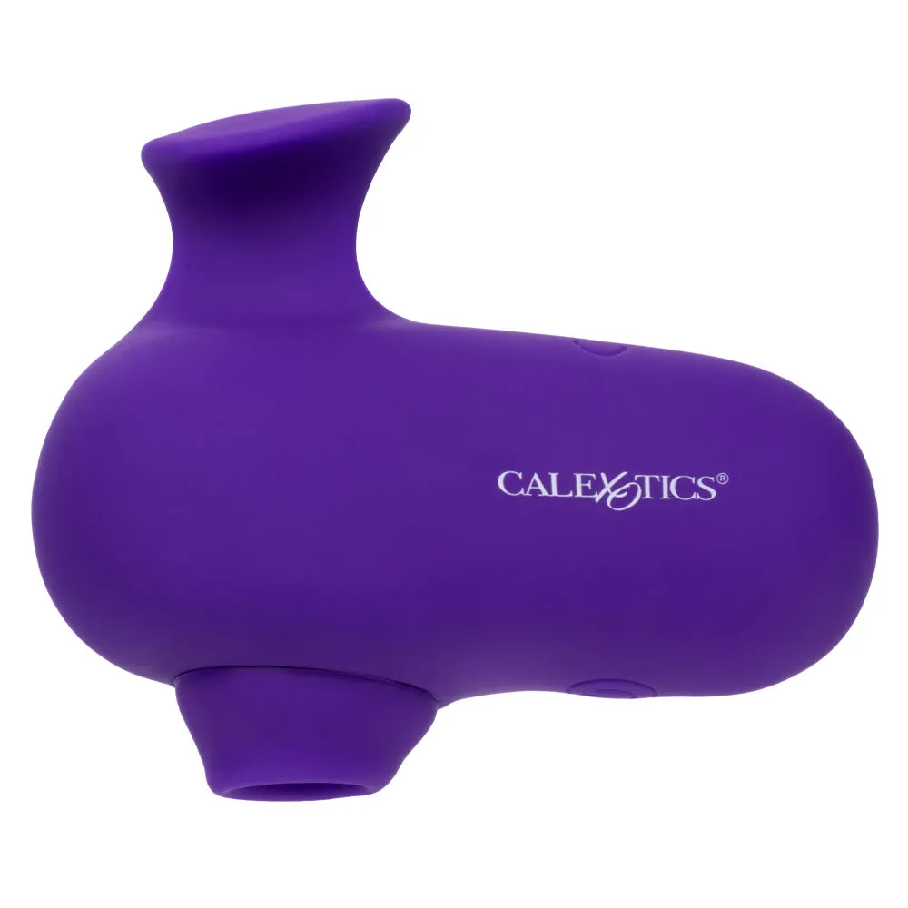 Neon Vibes The Kissing Vibe Clitoral Suction Finger Vibrator