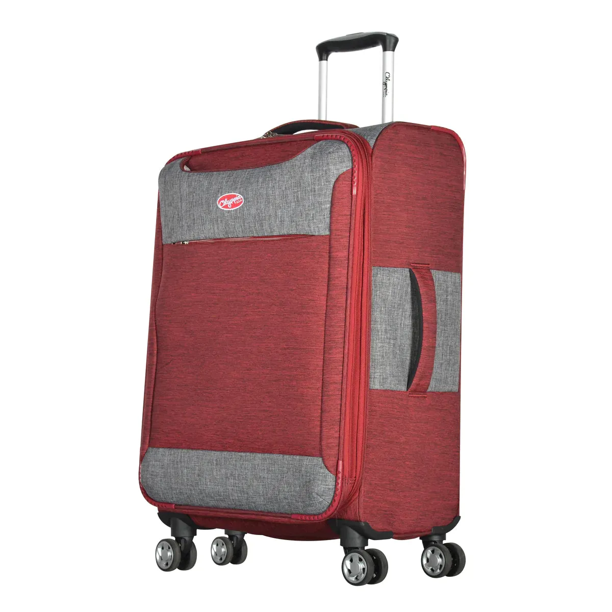Olympia Denim 25” Expandable Mid-Size Softside Spinner OE-2825- $80