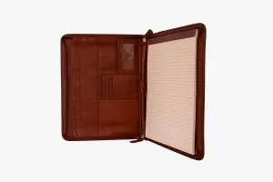 Osgoode Marley Zip File Leather Writing Folio 1810