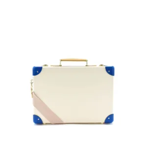 Palm Springs · Small Attaché | Ivory/Cobalt