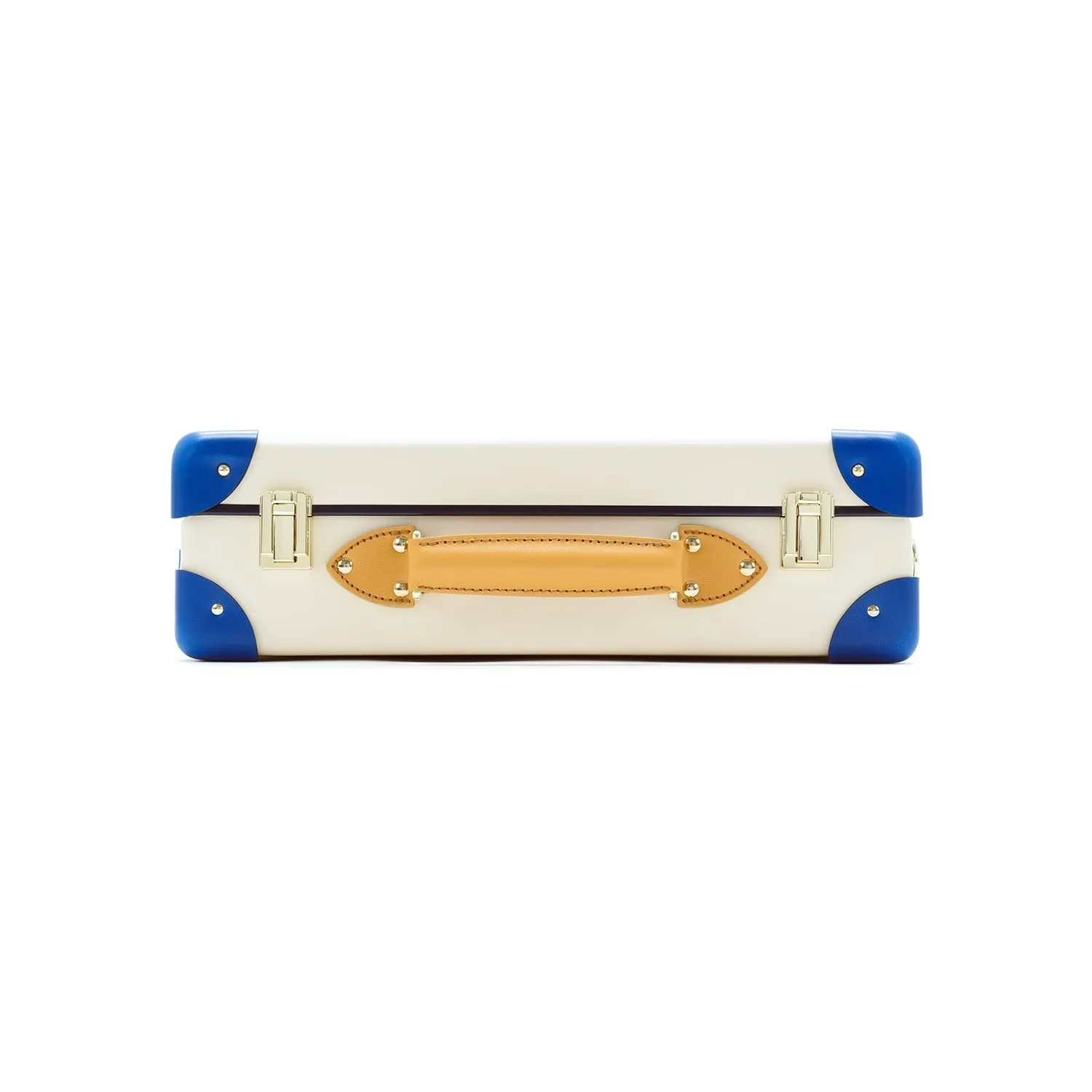 Palm Springs · Small Attaché | Ivory/Cobalt