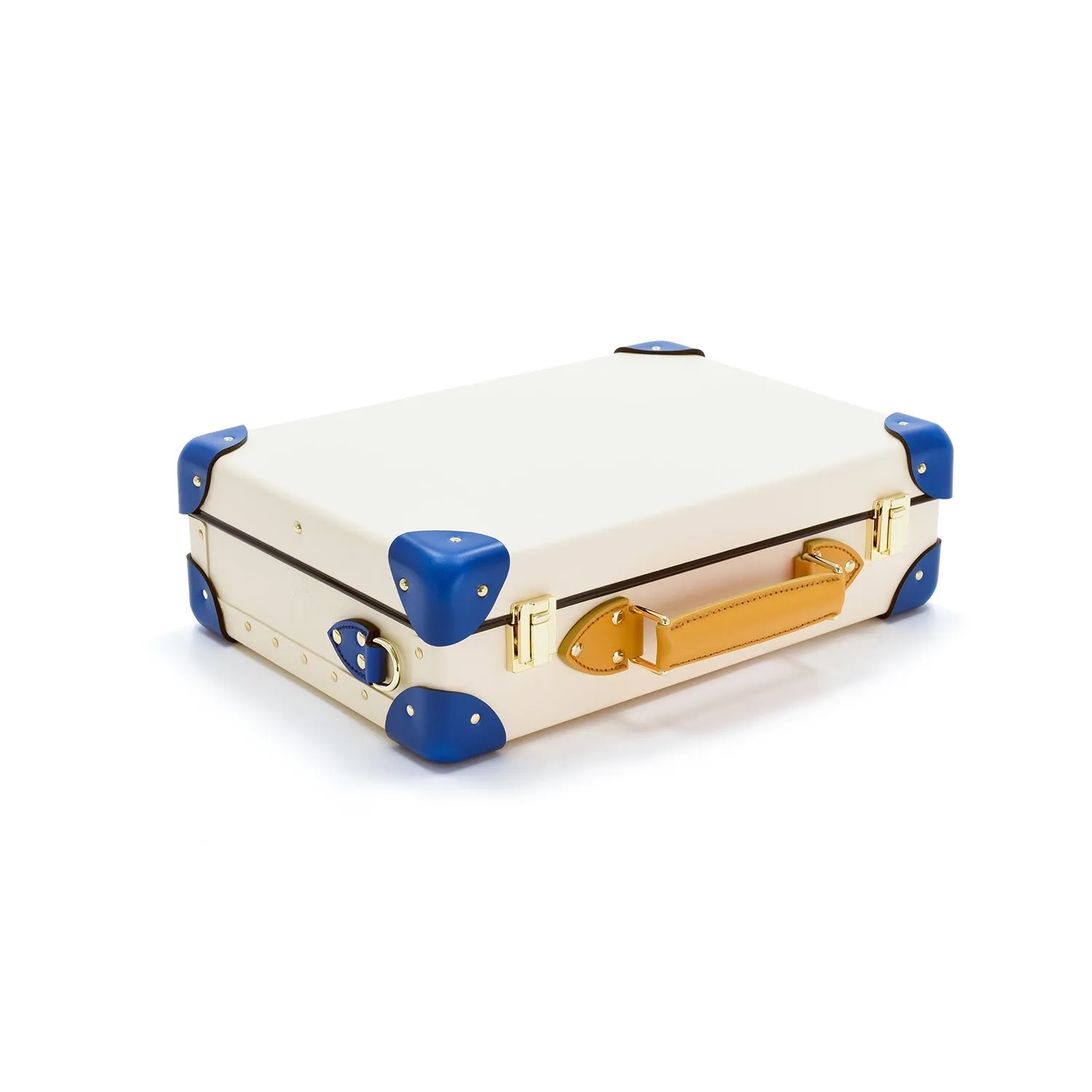 Palm Springs · Small Attaché | Ivory/Cobalt