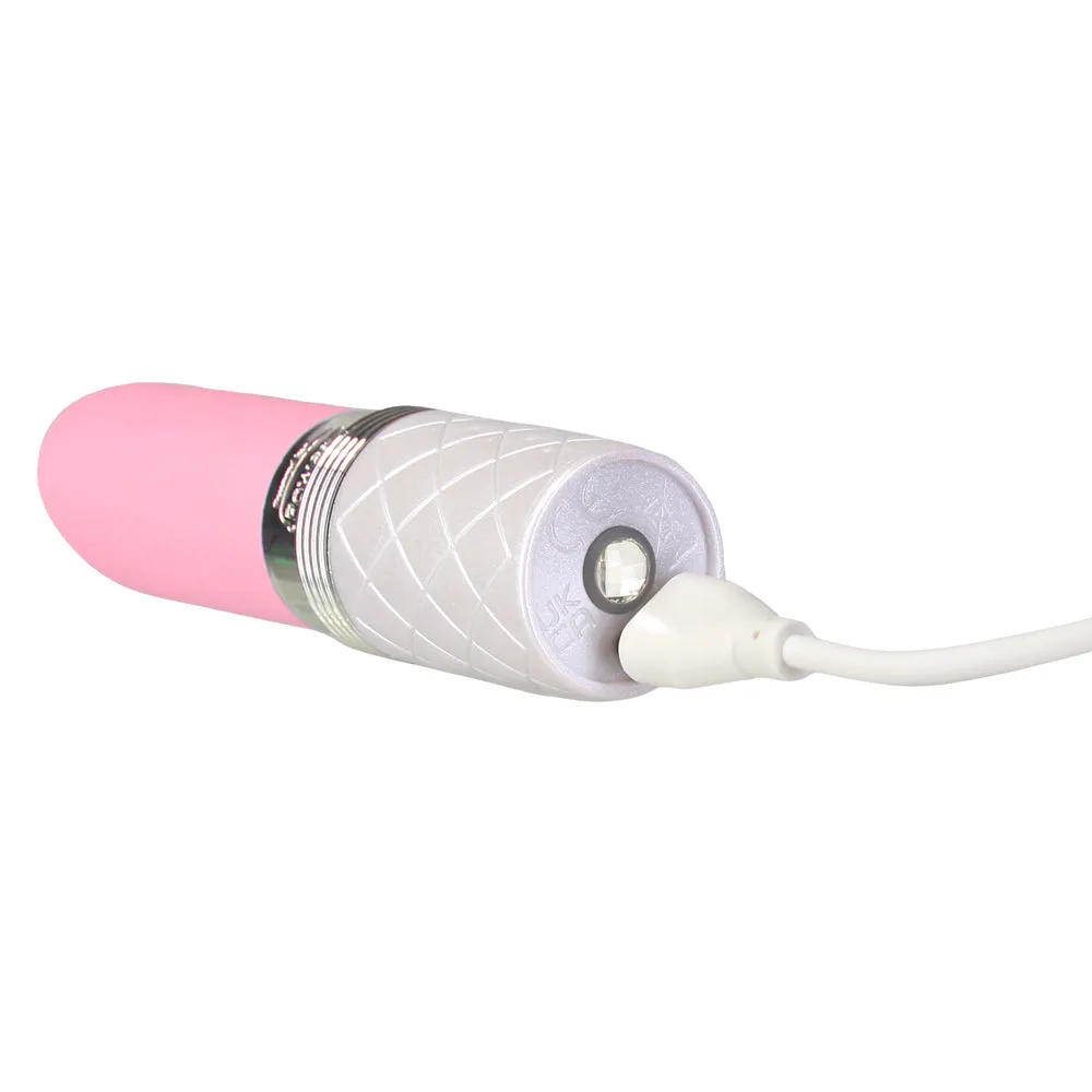 Pillow Talk Lusty Incremental Flickering Lipstick Bullet Vibrator