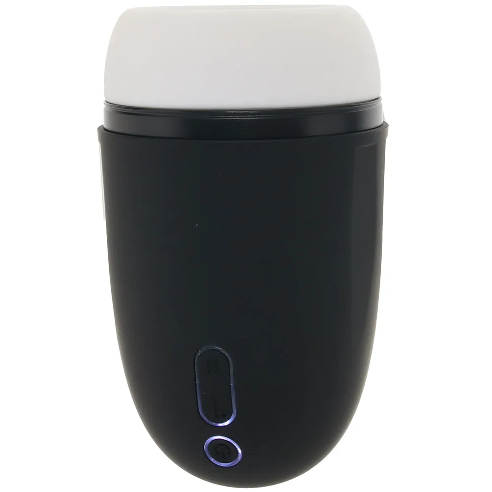 PinkCherry Premium Vibrating And Warming Silicone Stroker