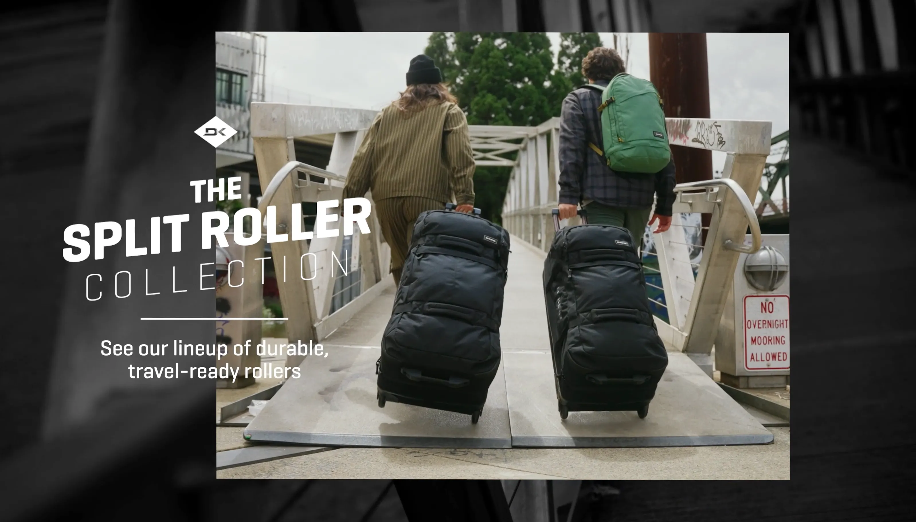 Split Roller Bag 110L - Black