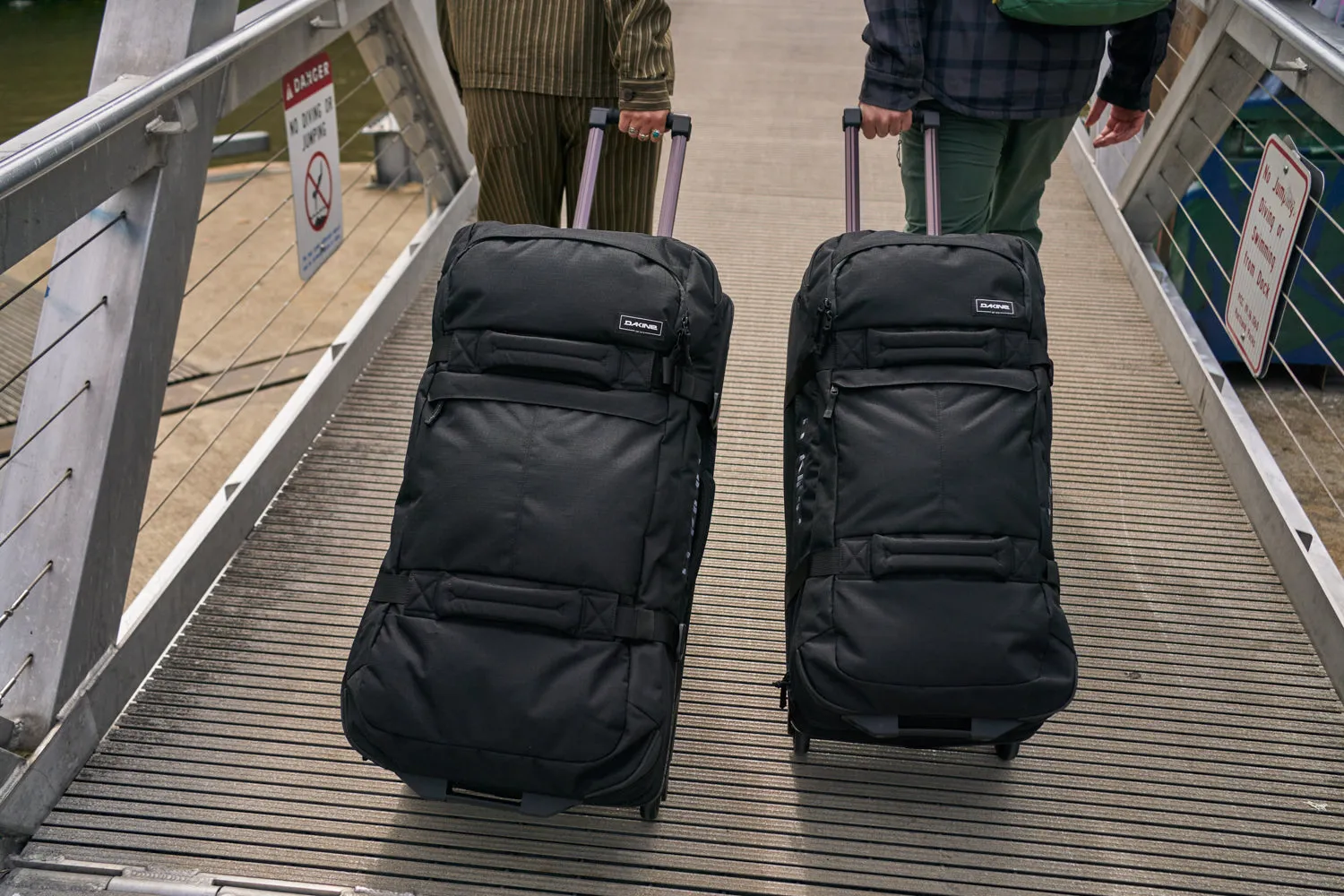 Split Roller Bag 110L - Black