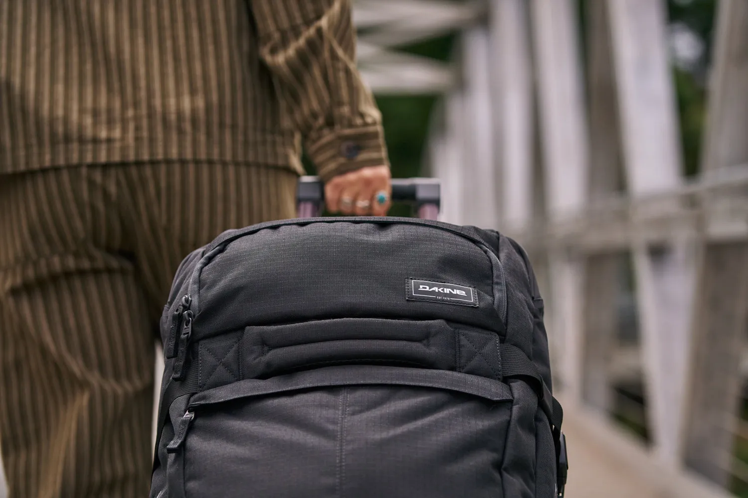 Split Roller Bag 110L - Black