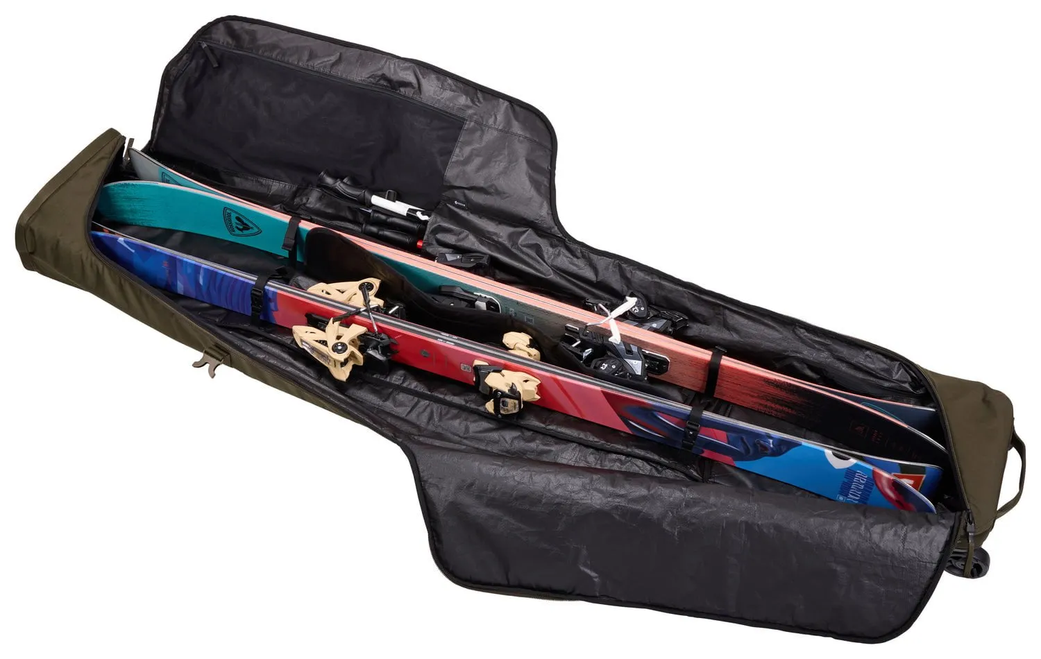 Thule RoundTrip Ski Roller Bag 175cm - Deep Khaki