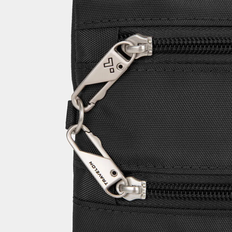 Travelon Anti-Theft RFID Classic Slim Double Zip Crossbody