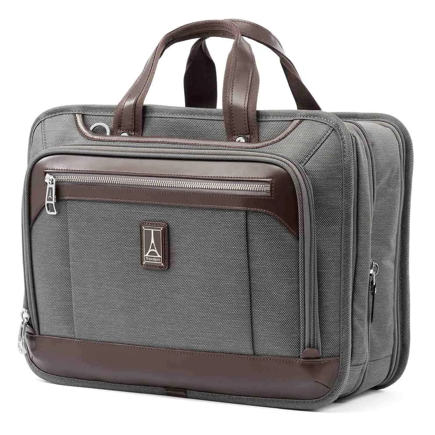 Travelpro Platinum® Elite RFID Expandable Zippered Business Brief- 4091805